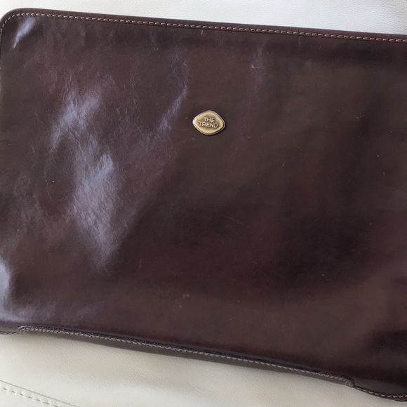 the trend Handbags - 💕Host Pick💕Made In Italy 🇮🇹 leather portfolio / large pouch /clutch